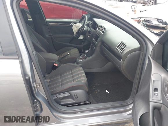 2012 Volkswagen Golf GTI w/Sunroof & Navi PZEV with VIN WVWHD7AJ3CW041442, listed as a IAAI auction lot 42701496 with 138,495 mi miles and . Bid and sale history available at DreamBid. Image 5.
