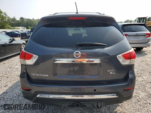 2013 Nissan Pathfinder SV with VIN 5N1AR2MM5DC610561, listed as a Copart auction lot 59057095 with 153,474 mi miles and Clean title. Bid and sale history available at DreamBid. Image 6.