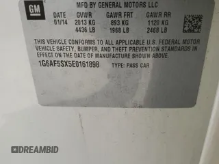 2014 Cadillac ATS Premium with VIN 1G6AF5SX5E0161898, listed as a Copart auction lot 68370014 with 131,129 mi miles and Salvage Title. Bid and sale history available at carsss.com. Image 13.