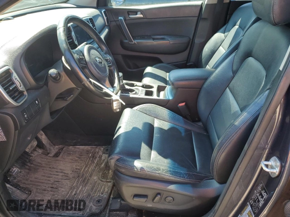 2018 Kia Sportage EX с VIN KNDPNCAC6J7468334, выставлен на аукционе Copart как лот 57238845 с пробегом 131 681 миль миль и Списание • Salvage title. История ставок и продаж доступна на DreamBid. Изображение 7.