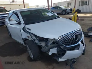 2014 Buick LaCrosse with VIN 1G4GA5GR1EF156478, listed as a IAAI auction lot 41651324 with 121,815 mi miles. Bid and sale history available at carsss.com. Image 1.