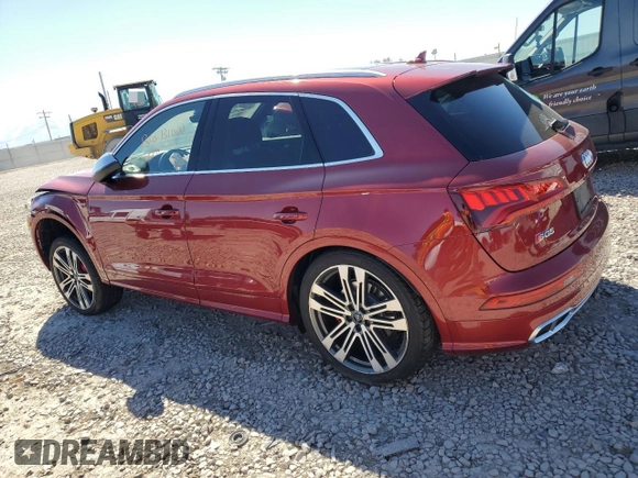 2018 Audi SQ5 with VIN WA1C4BFY1J2207491, listed as a Copart auction lot 51411654 with Not Provided miles and . Bid and sale history available at DreamBid. Image 2.