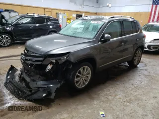 2013 Volkswagen Tiguan SEL z VIN WVGBV7AX3DW011040, wystawiony jako Copart lot #81131104 z przebiegiem 178 549 mil mil oraz Czysty tytuł • Clean title. Historia ofert i sprzedaży dostępna na DreamBid. Obrazek 1.