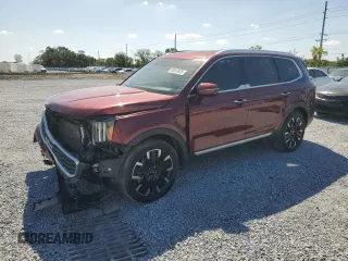 2023 Kia Telluride SX с VIN 5XYP5DGC0PG389623, выставлен на аукционе Copart как лот 52812025 с пробегом 33 391 миль миль и На запчасти • Non repairable. История ставок и продаж доступна на DreamBid. Изображение 1.