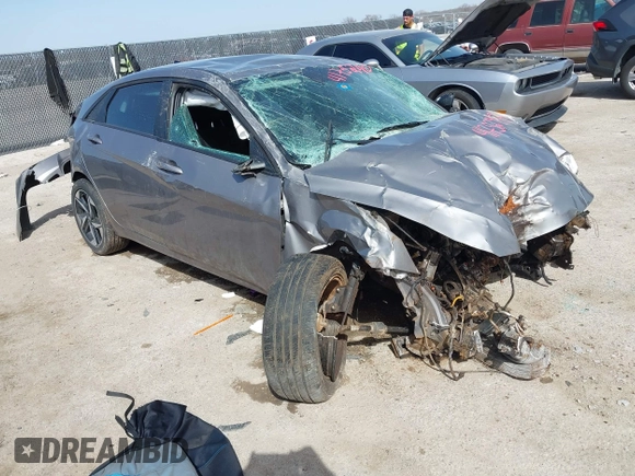 2023 Hyundai Elantra SEL with VIN KMHLS4AGXPU561251, listed as a IAAI auction lot 41752907 with Not Provided miles and . Bid and sale history available at DreamBid. Image 1.