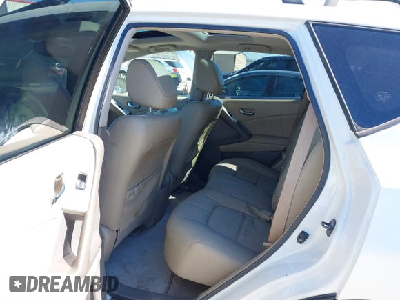 2012 Nissan Murano SL with VIN JN8AZ1MUXCW103848, listed as a IAAI auction lot 41635052 with 175,420 mi miles and . Bid and sale history available at carsss.com. Image 8.