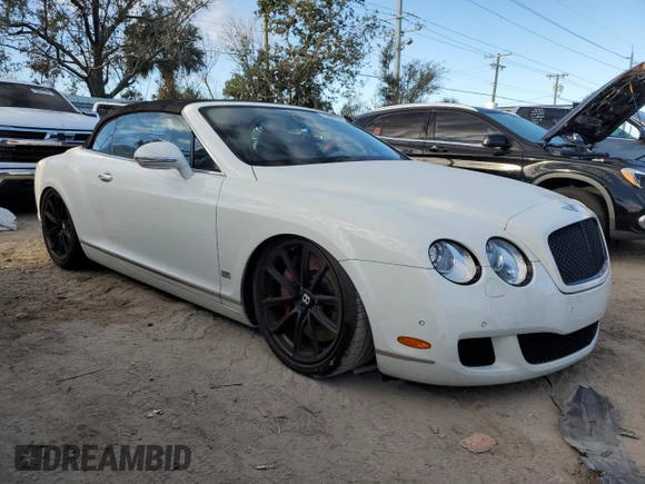 2011 Bentley Continental GT with VIN SCBDP3ZA6BC070035, listed as a Copart auction lot 76982744 with 31,035 mi miles and Non Repairable. Bid and sale history available at DreamBid. Image 4.