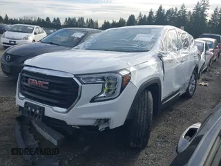 2023 GMC Terrain SLE with VIN 3GKALMEG2PL212036, listed as a IAAI auction lot 41647916 with 130,676 mi miles. Bid and sale history available at carsss.com. Image 2.