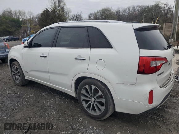 2014 Kia Sorento SX with VIN 5XYKWDA74EG457132, listed as a Copart auction lot 51827745 with 157,480 mi miles and Clean Title. Bid and sale history available at carsss.com. Image 2.