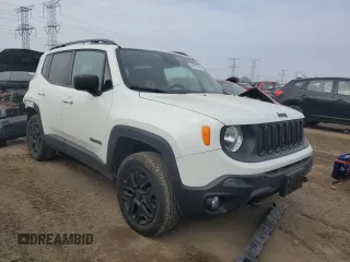 2018 Jeep Renegade Sport with VIN ZACCJBAB7JPH67992, listed as a Copart auction lot 44616795 with 30,995 mi miles and Salvage Title. Bid and sale history available at DreamBid. Image 4.