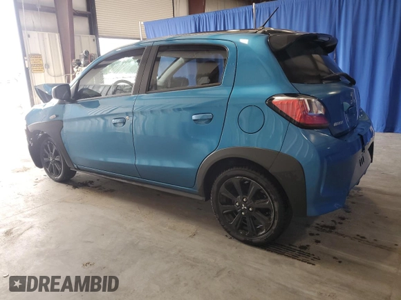 2023 Mitsubishi Mirage Black Edition z VIN ML32AWHJ9PH002995, wystawiony jako Copart lot #59312535 z przebiegiem 33 276 mil mil oraz Czysty tytuł • Clean title. Historia ofert i sprzedaży dostępna na DreamBid. Obrazek 2.
