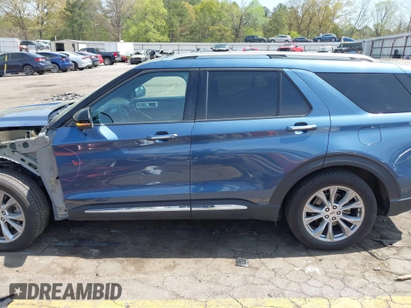 2020 Ford Explorer Limited with VIN 1FMSK7FH7LGC00194, listed as a IAAI auction lot 41937335 with 78,839 mi miles. Bid and sale history available at carsss.com. Image 14.