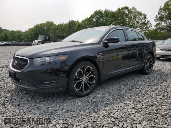 2016 Ford Taurus SHO z VIN 1FAHP2KT4GG118397, wystawiony jako Copart lot #59911415 z przebiegiem 136 530 mil mil oraz Czysty tytuł • Clean title. Historia ofert i sprzedaży dostępna na DreamBid. Obrazek 1.