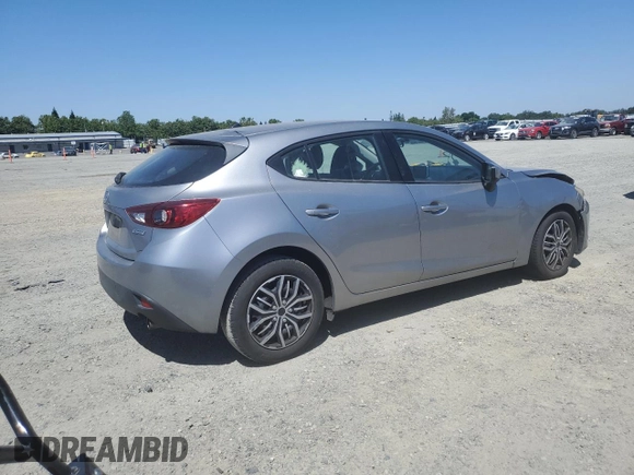 2015 Mazda 3 i Sport with VIN JM1BM1K70F1244649, listed as a Copart auction lot 55648035 with 106,085 mi miles and Salvage Title. Bid and sale history available at DreamBid. Image 3.