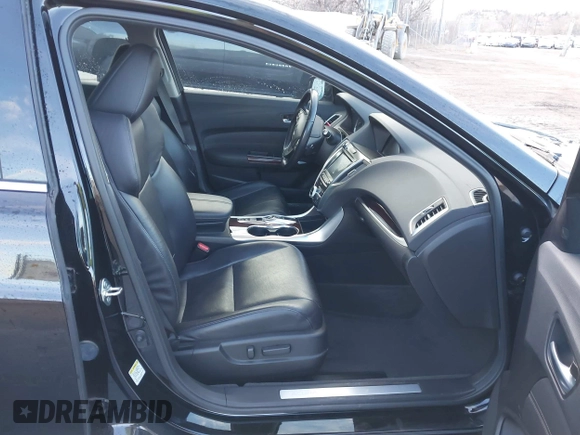 2015 Acura TLX Advance z VIN 19UUB3F72FA010258, wystawiony jako IAAI lot #41208796 z przebiegiem 158 125 mil mil oraz . Historia ofert i sprzedaży dostępna na DreamBid. Obrazek 5.