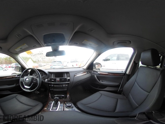 2017 BMW X3 sDrive28i with VIN 5UXWZ7C39H0X41286, listed as a IAAI auction lot 41577117 with 104,781 mi miles. Bid and sale history available at carsss.com. Image 18.