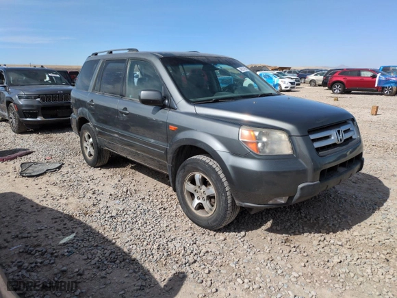 2008 Honda Pilot EX with VIN 5FNYF18428B032315, listed as a Copart auction lot 48557965 with 211,956 mi miles and Salvage Title. Bid and sale history available at carsss.com. Image 4.