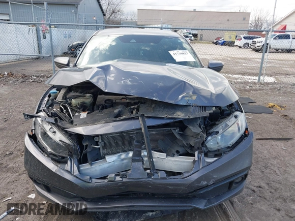 2020 Honda Civic Sedan Sport with VIN 2HGFC2F83LH540535, listed as a IAAI auction lot 41730827 with 80,648 mi miles. Bid and sale history available at carsss.com. Image 12.