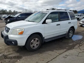 2003 Honda Pilot EX with VIN 2HKYF18533H568502, listed as a Copart auction lot 46515935 with 303,103 mi miles and Clean Title. Bid and sale history available at DreamBid. Image 1.