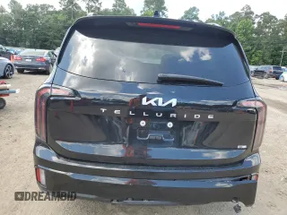 2024 Kia Telluride SX Prestige X-Line with VIN 5XYP5DGC7RG544378, listed as a Copart auction lot 60993945 with 7,158 mi miles and Salvage title. Bid and sale history available at DreamBid. Image 6.