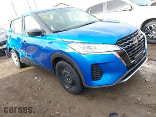 2022 Nissan Kicks S with VIN 3N1CP5BV0NL490306, listed as a IAAI auction lot 41825029 with 36,356 mi miles. Bid and sale history available at carsss.com. Image 1.
