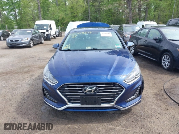 2018 Hyundai Sonata SEL with VIN 5NPE34AF5JH654732, listed as a IAAI auction lot 42103618 with 46,762 mi miles and . Bid and sale history available at DreamBid. Image 12.