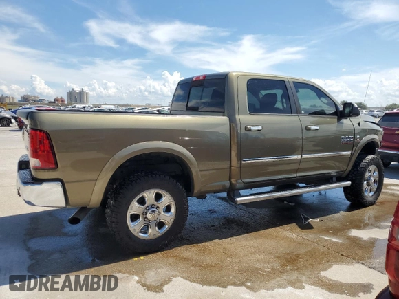 2015 Ram 2500 SLT with VIN 3C6UR5DL1FG603656, listed as a Copart auction lot 68663434 with 185,841 mi miles and Salvage Title. Bid and sale history available at carsss.com. Image 3.