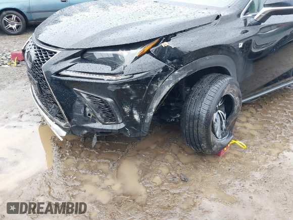 2018 Lexus NX with VIN JTJBARBZ7J2151734, listed as a IAAI auction lot 41547117 with 92,084 mi miles. Bid and sale history available at carsss.com. Image 6.