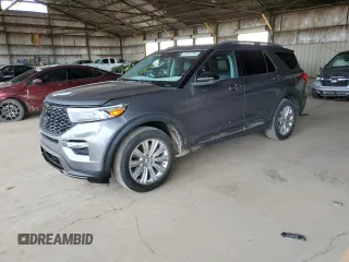 2021 Ford Explorer Limited z VIN 1FM5K8FW0MNA15547, wystawiony jako Copart lot #59007205 z przebiegiem 21 665 mil mil oraz Czysty tytuł • Clean title. Historia ofert i sprzedaży dostępna na DreamBid. Obrazek 1.