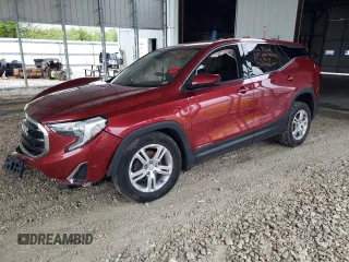 2020 GMC Terrain SLE with VIN 3GKALMEV1LL151979, listed as a Copart auction lot 56667065 with 201,049 mi miles and Salvage title. Bid and sale history available at DreamBid. Image 1.