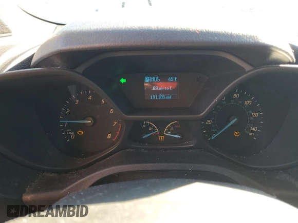 2015 Ford Transit Connect XLT with VIN NM0LS7F74F1189160, listed as a Copart auction lot 86095944 with 191,185 mi miles and Salvage title. Bid and sale history available at DreamBid. Image 9.