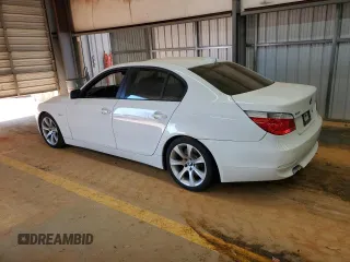 2007 BMW 5 Series 550i with VIN WBANB53507CP04533, listed as a Copart auction lot 43717455 with 112,046 mi miles and Clean Title. Bid and sale history available at DreamBid. Image 2.