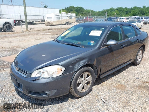2011 Chevrolet Impala LT Fleet with VIN 2G1WG5EKXB1148010, listed as a IAAI auction lot 42458275 with 133,451 mi miles and . Bid and sale history available at DreamBid. Image 2.