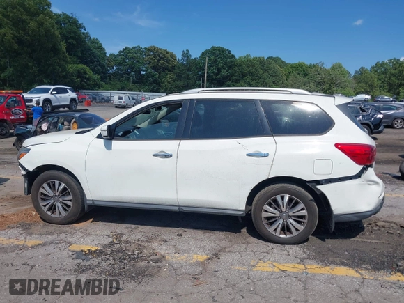 2018 Nissan Pathfinder SL with VIN 5N1DR2MN2JC631773, listed as a IAAI auction lot 42301611 with 145,100 mi miles and . Bid and sale history available at DreamBid. Image 14.