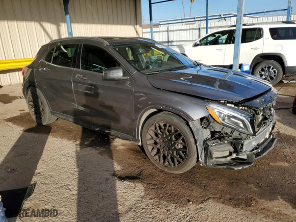 2015 Mercedes-Benz GLA-Class GLA 45 AMG with VIN WDDTG5CB5FJ021809, listed as a Copart auction lot 89120885 with NaN miles and Clean Title. Bid and sale history available at carsss.com. Image 4.