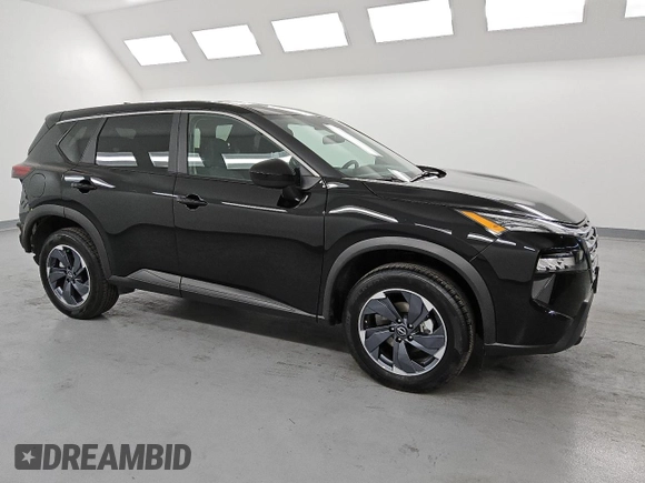 2025 Nissan Rogue SV with VIN 5N1BT3BA4SC805097, listed as a Copart auction lot 54454315 with 5,943 mi miles and Clean Title. Bid and sale history available at DreamBid. Image 4.
