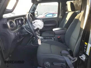 2021 Jeep Wrangler Unlimited 80th Anniversary with VIN 1C4HJXDN8MW526846, listed as a Copart auction lot 82920884 with 57,863 mi miles and Salvage title. Bid and sale history available at DreamBid. Image 7.