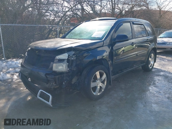 2008 Chevrolet Equinox Sport with VIN 2CNDL037586335609, listed as a IAAI auction lot 41469126 with 201,036 mi miles. Bid and sale history available at carsss.com. Image 21.