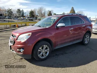 2012 Chevrolet Equinox LTZ with VIN 2GNFLGE57C6302399, listed as a Copart auction lot 46603845 with 140,072 mi miles and Salvage Title. Bid and sale history available at carsss.com. Image 1.