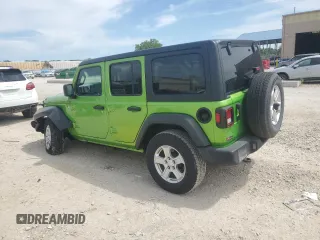 2020 Jeep Wrangler Unlimited Sport S с VIN 1C4HJXDN2LW113951, выставлен на аукционе Copart как лот 58082405 с пробегом 122 591 миль миль и Списание • Salvage title. История ставок и продаж доступна на DreamBid. Изображение 2.