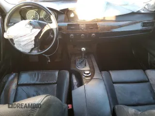 2005 BMW 5 Series 530i with VIN WBANA73535CR57700, listed as a Copart auction lot 87528245 with 255,305 mi miles and Salvage Title. Bid and sale history available at DreamBid. Image 8.