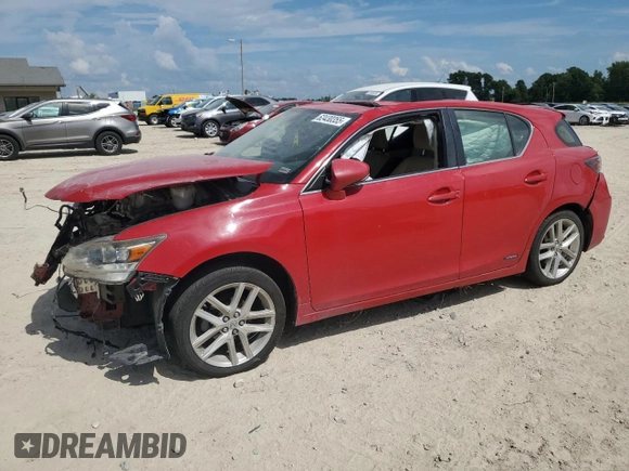 2015 Lexus CT 200h with VIN JTHKD5BH5F2236653, listed as a Copart auction lot 62430355 with 127,865 mi miles and Clean title. Bid and sale history available at DreamBid. Image 1.