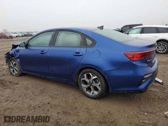 2020 Kia Forte LXS with VIN 3KPF24AD9LE255383, listed as a Copart auction lot 43591265 with 34,394 mi miles and Salvage Title. Bid and sale history available at carsss.com. Image 2.