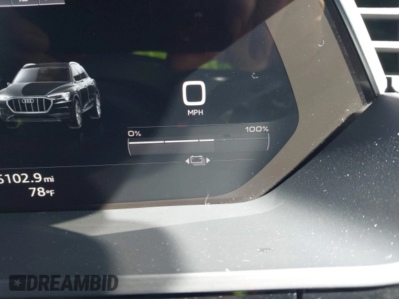 2021 Audi e-tron Premium Plus with VIN WA1LAAGE6MB002079, listed as a IAAI auction lot 42116578 with 48,357 mi miles. Bid and sale history available at carsss.com. Image 17.