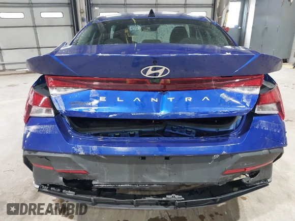 2024 Hyundai Elantra SEL with VIN KMHLM4DG4RU842843, listed as a IAAI auction lot 42118076 with 6,242 mi miles and . Bid and sale history available at DreamBid. Image 6.