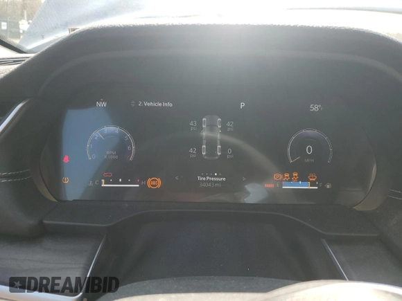 2023 Jeep Grand Cherokee Limited with VIN 1C4RJHBG4PC673234, listed as a Copart auction lot 54026265 with 34,043 mi miles and Salvage title. Bid and sale history available at DreamBid. Image 9.