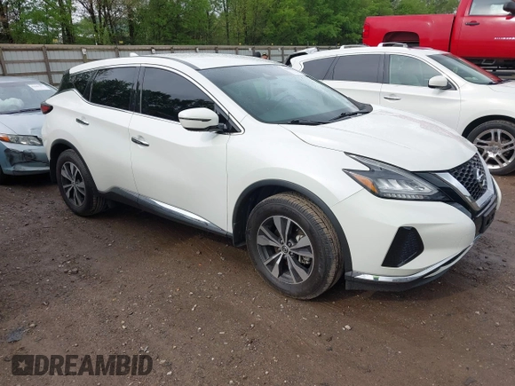 2020 Nissan Murano S with VIN 5N1AZ2AS9LN155848, listed as a IAAI auction lot 42064532 with 60,594 mi miles and . Bid and sale history available at carsss.com. Image 1.