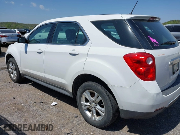 2013 Chevrolet Equinox LS with VIN 2GNALBEK1D6432845, listed as a IAAI auction lot 42008299 with 188,244 mi miles. Bid and sale history available at carsss.com. Image 3.