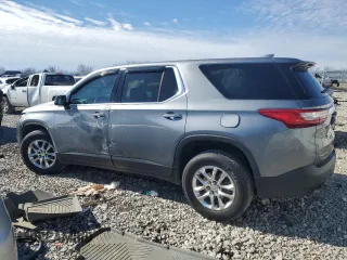 2020 Chevrolet Traverse LS with VIN 1GNERFKW2LJ171192, listed as a Copart auction lot 45158215 with 88,452 mi miles and Salvage Title. Bid and sale history available at carsss.com. Image 2.