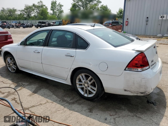 2016 Chevrolet Impala LTZ z VIN 2G1WC5E31G1136114, wystawiony jako Copart lot #59866475 z przebiegiem 121 320 mil mil oraz Szkoda całkowita • Salvage title. Historia ofert i sprzedaży dostępna na DreamBid. Obrazek 2.